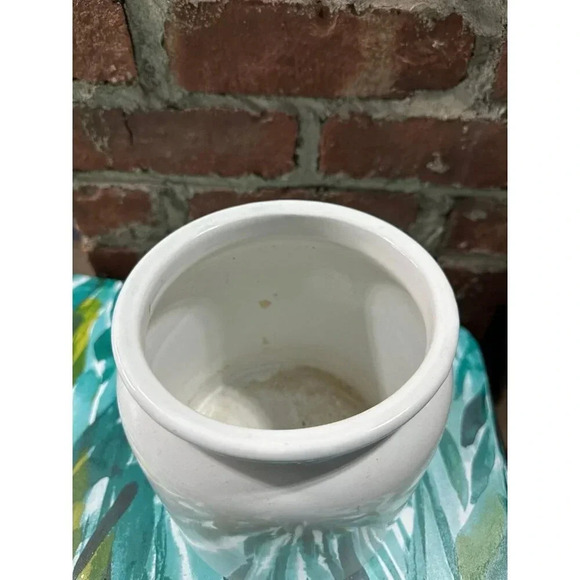 Ceramic Chalkboard White container - Picture 7 of 7